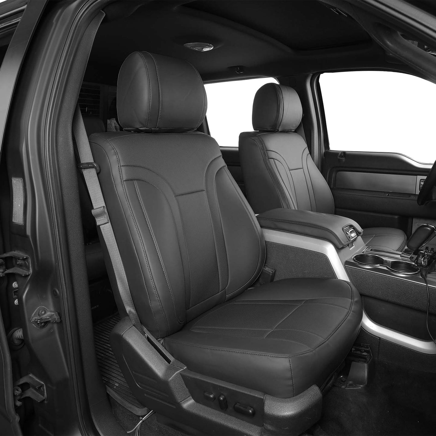 Custom Fit Seat Covers for Ford F150 Lariat King Ranch Platinum Limited Raptor